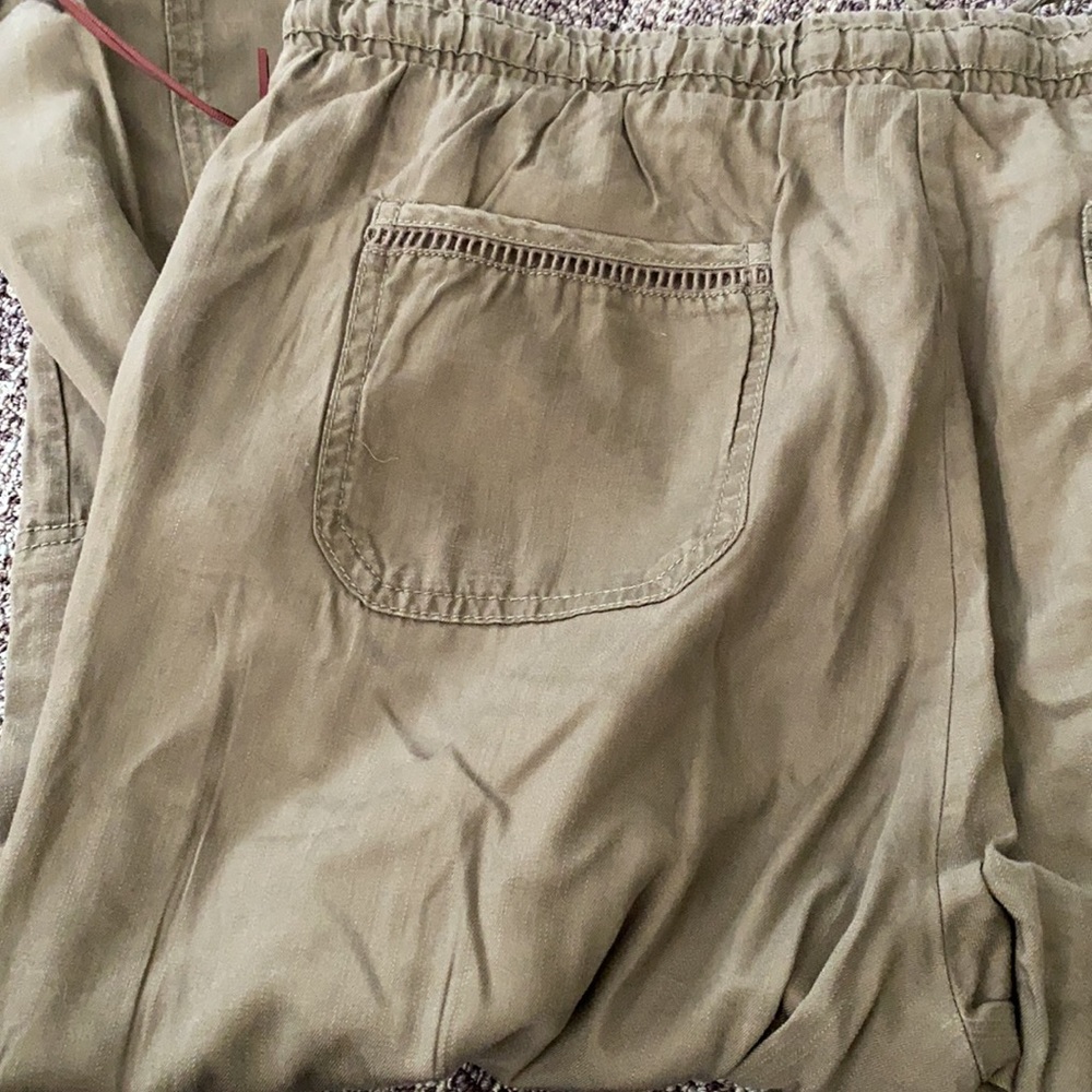 Knox Rose Olive Cargo Jogger Pants L - Picture 9 of 10